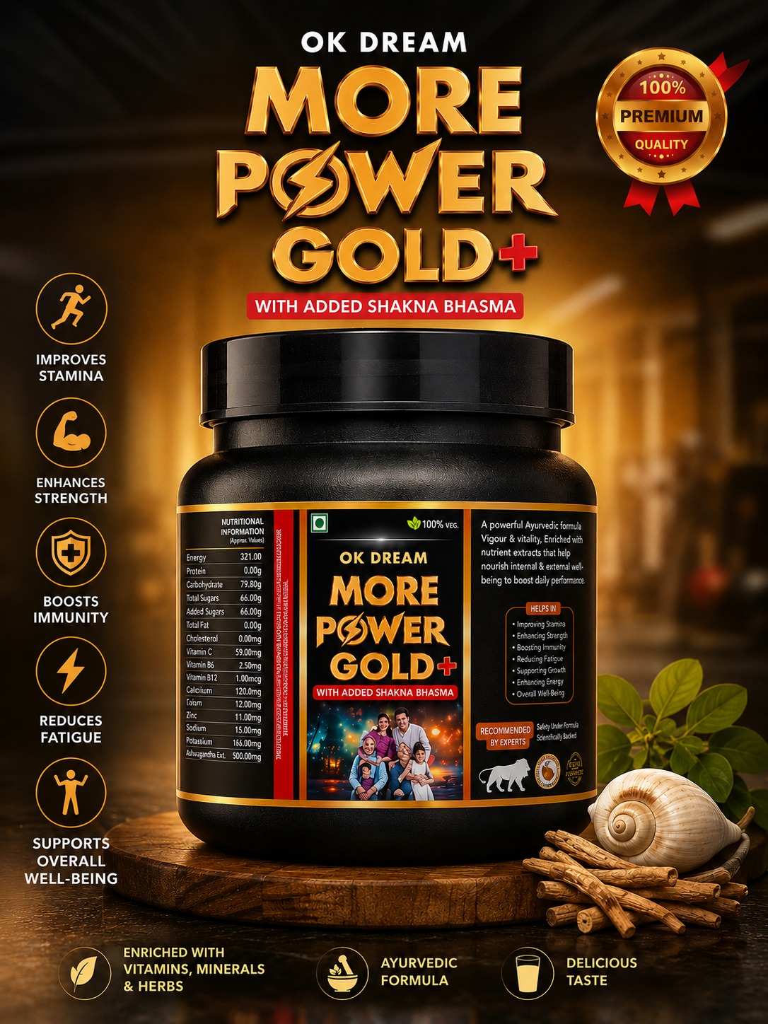Growide's More Power Gold+